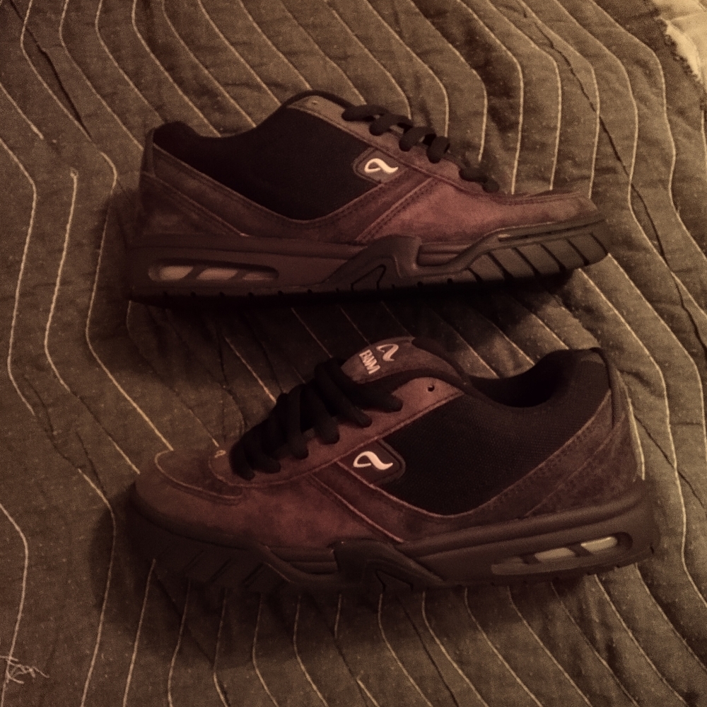 Rare vintage purple bam margera adio footwear V2 size 7 new mint condition shoes